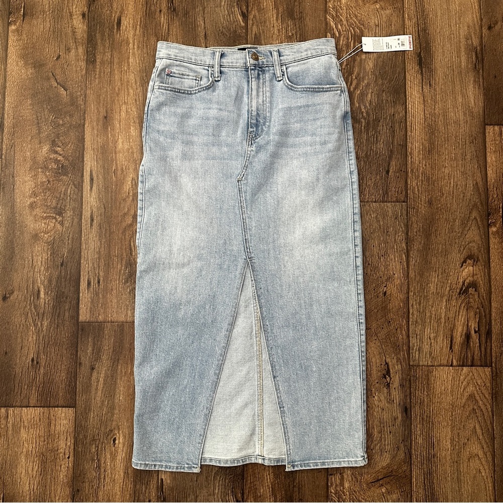 Hudson Fashion Mars Denim Midi Skirt Women’s Size 28 Blue